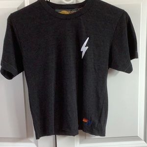 Aviator Nation charcoal tee shirt
